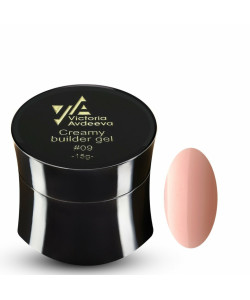 Creamy builder gel Victoria Avdeeva - моделюючий гель 09, 15мл