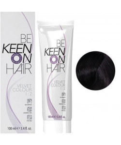 Безаміачна крем-фарба KEEN Velvet Colour 1.8 Синьо-чорний, 100 мл.