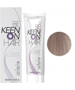 Безаміачна крем-фарба KEEN Velvet Colour 10.61 Ультрасвітлий фіолетово-попелястий блондин, 100 мл.
