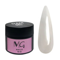Гель для нарощування MG Gel Clear, 5 мл