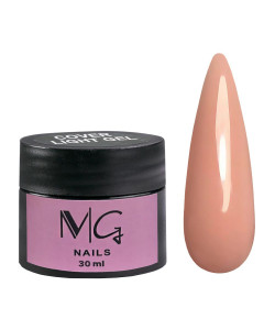 Будівельний камуфлюючий гель MG Gel Cover Light (бежевий), 30 мл