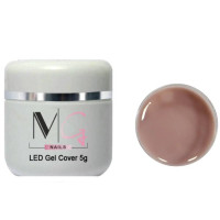 Гель будівельний камуфлюючий MG UV Gel Cover Dark (темно-бежевий), 5 мл
