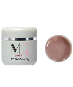 Гель будівельний камуфлюючий MG UV Gel Cover Dark (темно-бежевий), 5 мл