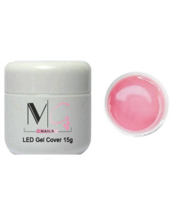 Гель будівельний камуфлюючий MG UV Gel Cover Pink (рожевий), 15 мл