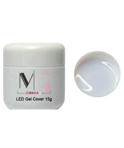 Гель будівельний камуфлюючий MG UV Gel Cover Milk (молочний) 15 мл