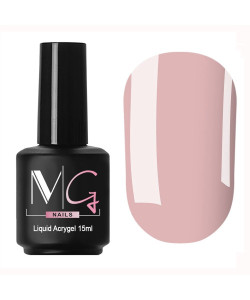 Рідкий акрігель MG Liquid Acrygel №12 (бежево-рожевий), 15 мл