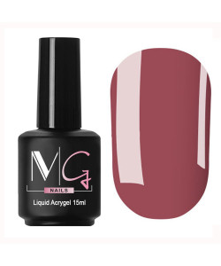 Рідкий акрігель MG Liquid Acrygel №14 (темний рожевий), 15 мл