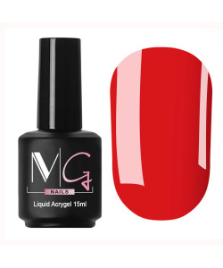 Рідкий акрігель MG Liquid Acrygel №20 (яскравий червоний), 15 мл