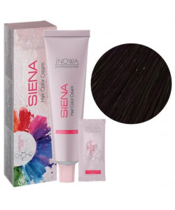 Крем-фарба jNOWA Professional SIENA CHROMATIC SAVE 3/6 Темно-коричневий фіолетовий, 90 мл