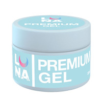 Гель для нарощування Luna Premium Gel №01 (прозорий), 30 мл