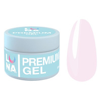 Гель для нарощування Luna Premium Gel №03 (блідо-рожевий), 30 мл