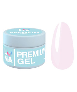 Гель для нарощування Luna Premium Gel №03 (блідо-рожевий), 15 мл