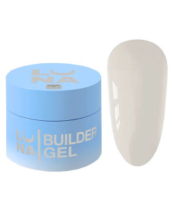 Гель для нарощування Luna Premium Gel №32 (світлий сіро-бежевий), 30 мл