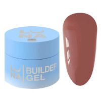 Гель для нарощування Luna Premium Gel №35 (темний рожево-бежевий), 30 мл