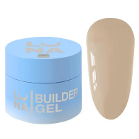 Гель для нарощування Luna Premium Gel №36 (коричнево-бежевий), 30 мл