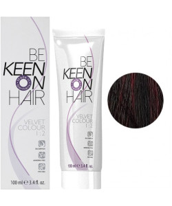 Безаміачна крем-фарба KEEN Velvet Colour 4.75 Махагон, 100 мл.