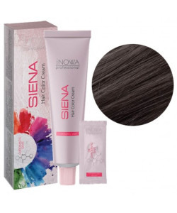 Крем-фарба jNOWA Professional SIENA CHROMATIC SAVE 4/74 Темний палісандр, 90 мл