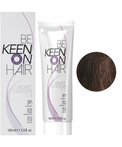 Безаміачна крем-фарба KEEN Velvet Colour 5.3 Шатен золотистий, 100 мл.