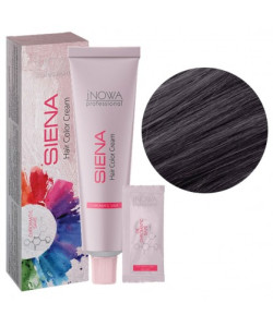 Крем-фарба jNOWA Professional SIENA CHROMATIC SAVE 5/00 Середньо-коричневий натуральний, 90 мл