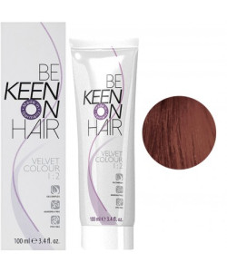 Безаміачна крем-фарба KEEN Velvet Colour 6.44 Темний блондин інтенсивно-мідний, 100 мл.