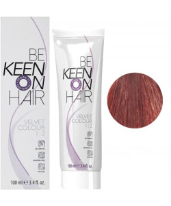 Безаміачна крем-фарба KEEN Velvet Colour 7.45 Натуральний мідно-червоний блондин, 100 мл.