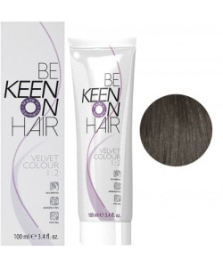 Безаміачна крем-фарба KEEN Velvet Colour 7.11 Натуральний інтенсивний попелястий блондин, 100 мл.