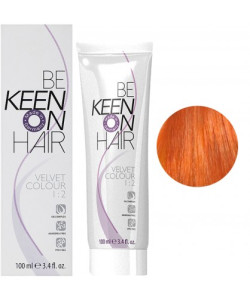 Безаміачна крем-фарба KEEN Velvet Colour 7.43 Натуральний мідно-золотистий блондин, 100 мл.