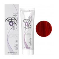 Безаміачна крем-фарба KEEN Velvet Colour 7.44 Натуральний інтенсивний мідний блондин, 100 мл.