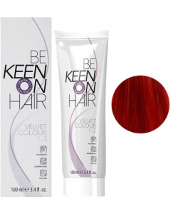 Безаміачна крем-фарба KEEN Velvet Colour 7.44 Натуральний інтенсивний мідний блондин, 100 мл.