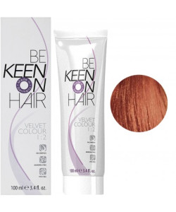 Безаміачна крем-фарба KEEN Velvet Colour 8.44 Мідно-золотистий блондин, 100 мл.