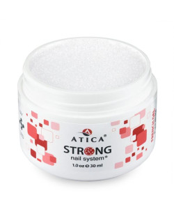 Гель ATICA Strong Gel Pure White Shimmer, 30мл