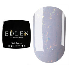 Гель для нігтів Edlen Builder gel 11 (ліловий з кольоровими блискітками), 15 мл
