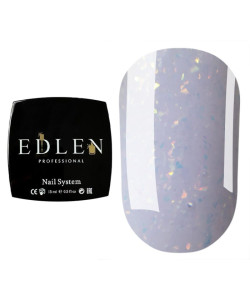 Гель для нігтів Edlen Builder gel 11 (ліловий з кольоровими блискітками), 15 мл