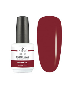 Кольорова база ATICA Cherry Red Hybrid Base, 15 мл