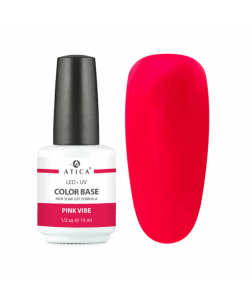 Кольорова база ATICA Pink Vibe , 15 мл