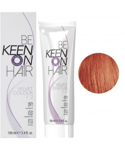 Безаміачна крем-фарба KEEN Velvet Colour 9.44 Світлий інтенсивний мідний блондин, 100 мл.