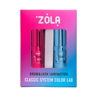 Набір складників для ламінування брів і вій ZOLA Brow&Lash Lamination Classic System Color Lab №1.2, 10 мл
