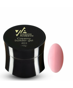 Creamy builder gel Victoria Avdeeva - моделюючий гель 03, 15мл