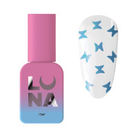 Топ без липкого шару Luna Butterfly Blue з блакитними метеликами, 13ml