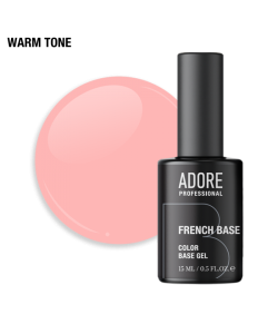 Камуфлююча база ADORE FRENCH BASE №04 - peach, 15 мл