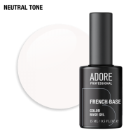 Камуфлююча база ADORE FRENCH BASE №09 - milky, 15 мл