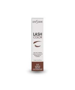 Фарба для брів та вій LeviSsime Lash Color - коричневий, 15 мл