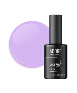 Адор кольорова полібаза Loli Poly Base №01 - peri, 15 мл
