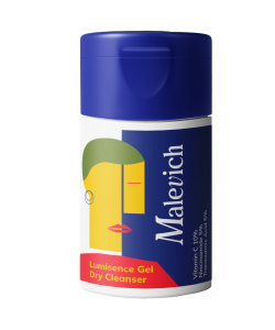 Сухий очищувальний гель для сяяння шкіри Malevich, 60мл