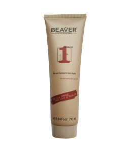 Зволожуюча експрес-маска для сухих і неслухняного волосся Beaver professional Active Ferment Hair Mask, 210мл