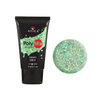 Полігель з шимером ATICA Polymix Mint, 30 г