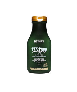 Шампунь для жирного волосся з маслом Чайнjго дерева beaver Professional Essential Oil of Tea Tree Shampoo, 350ml