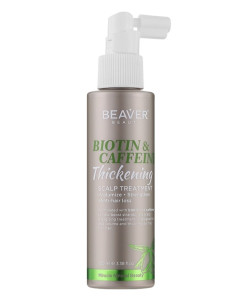 Спрей проти випадіння волосся Beaver Biotin & Caffeine Thickening Scalp Treatment, 100 мл