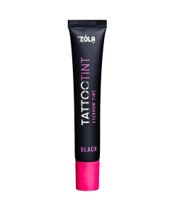 Фарба для брів та вій ZOLA TATTOO TINT Black, 15 мл