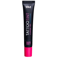 Фарба для брів та вій ZOLA TATTOO TINT Dark Grey, 15 мл